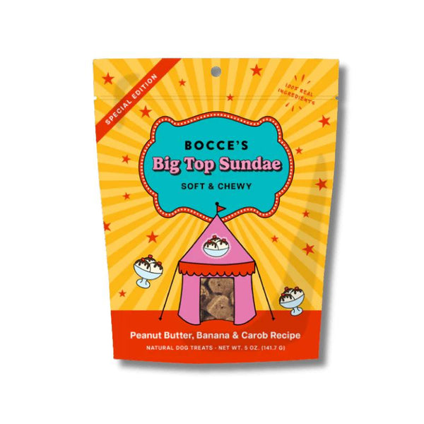 Bocce's Bakery Big Top Sundae friandises molles et mâchouillables pour chiens