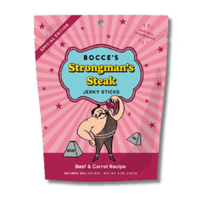 Bocce's Bakery Strongman's Steak Jerky Sticks Dog Treats