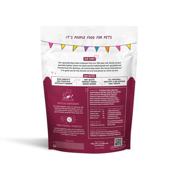 AG-Alchemy Pro Bakery Bites Red Velvet Cake Soft Baked Dog Treats