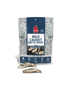 Plato Friandises pour Chien à base de Sprat Baltique Pêché en Milieu Sauvage
