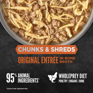 ORIJEN Chunks & Shreds Original Entree Wet Cat Food Can (CA)