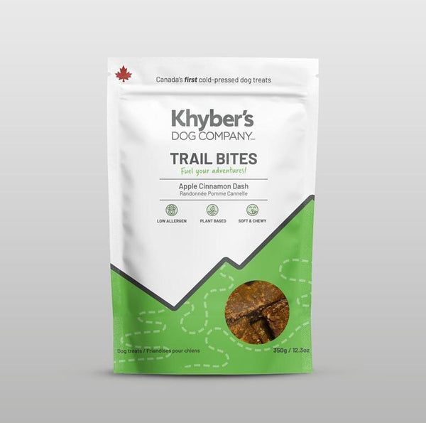 Khyber's Trail Bites Apple Cinnamon Dash Dog Treats