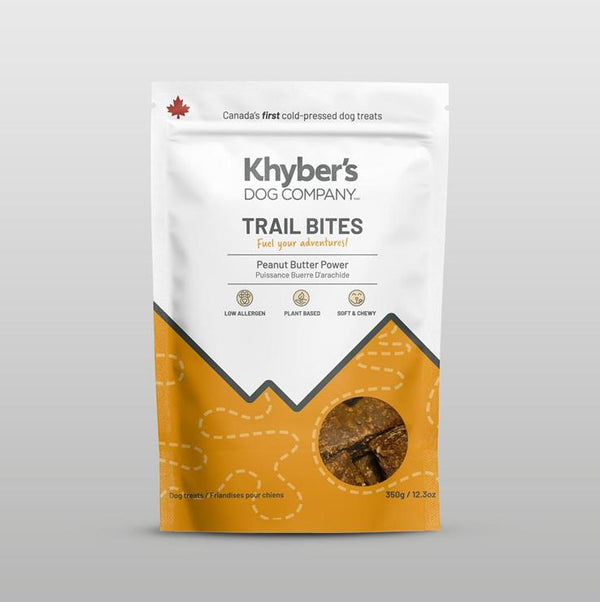 Khyber's Trail Bites Peanut Butter Power Dog Treats