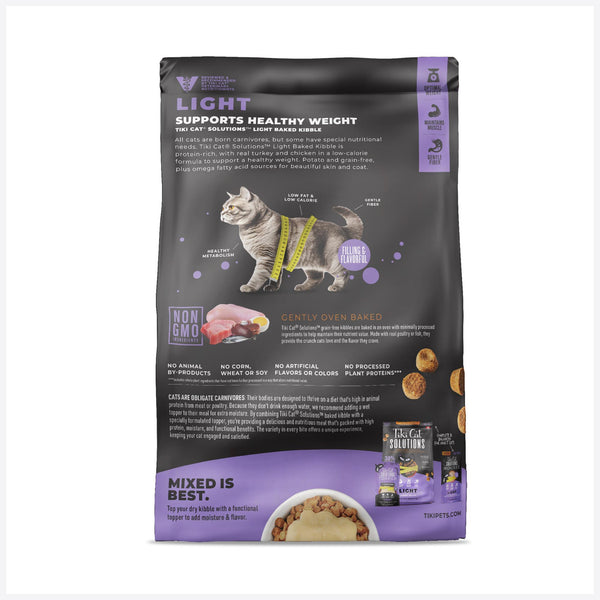 Tiki Cat Solutions Light Turkey Dry Cat Food