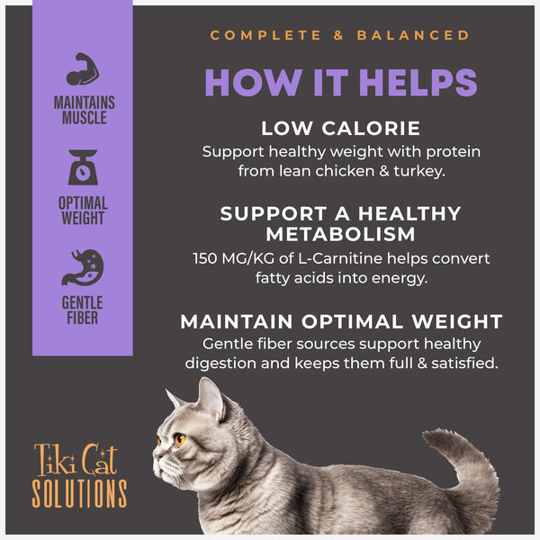 Tiki Cat Solutions Light Turkey Dry Cat Food