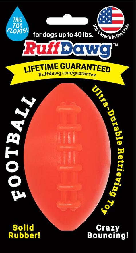 RuffDawg Football Jouet chien, Couleur variable