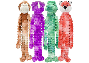 Multipet Crimpy Cuddlerz Dog Toy, Assorted