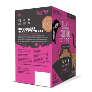 Tiki Cat Solutions Fussy Topper Tuna in Broth Multi-Pack Wet Cat Food Pouch