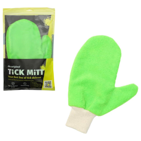 TiCK MiTT Microfiber Tick Remover for Dogs & Cats, Green