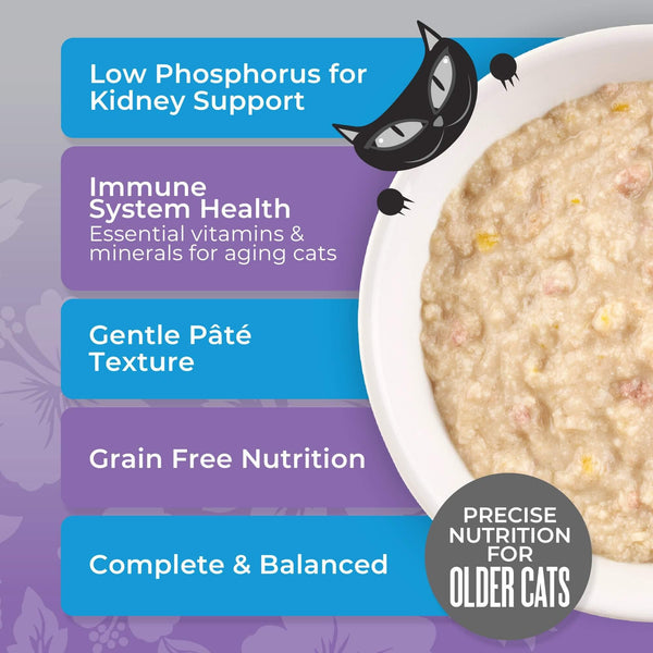 Tiki Cat Silver Pate Chicken, Duck & Duck Liver in Broth Wet Cat Food Can