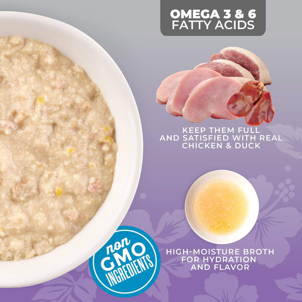 Tiki Cat Silver Pate Chicken, Duck & Duck Liver in Broth Wet Cat Food Can