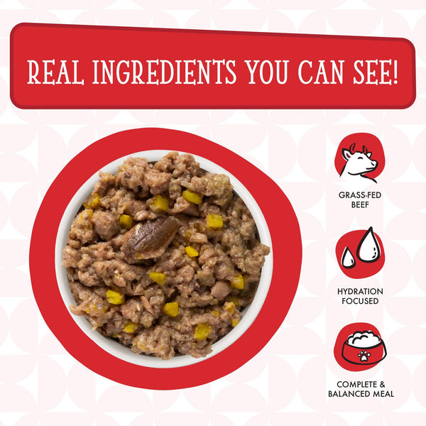 Dogs in the Kitchen The Double Dip with Beef & Wild Caught Salmon Au Jus Wet Dog Food Pouch