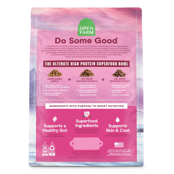 Open Farm Epic Blend Salmon & Superfood Dry Dog Food