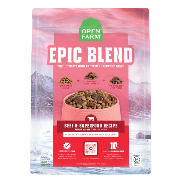 Open Farm Epic Blend Beef & Superfood Dry Dog Food