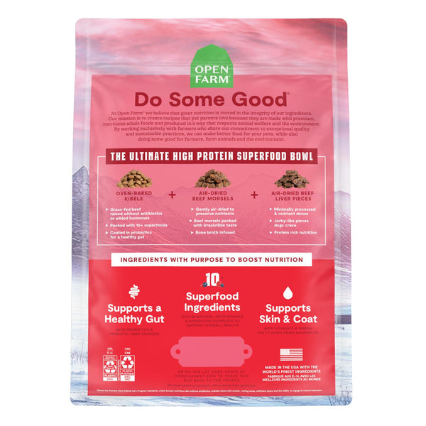 Open Farm Epic Blend Beef & Superfood Dry Dog Food