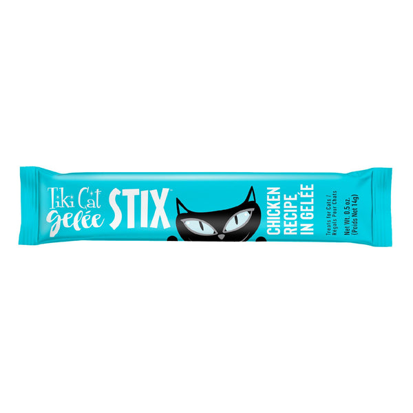 Tiki Cat Gelee Stix Chicken in Gelee Cat Treats