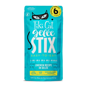 Tiki Cat Gelee Stix Chicken in Gelee Cat Treats
