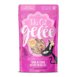 Tiki Cat Gelee Tuna & Crab in Gelee Wet Cat Food Pouch