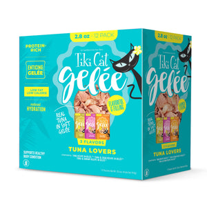Tiki Cat Gelee Tuna Lovers Variety Pack Wet Cat Food Pouch
