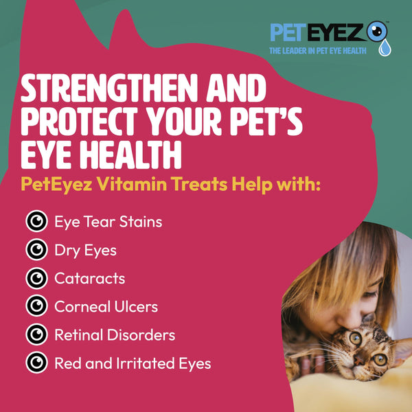 Pet Eyez Friandises pour chats aux vitamines Whitefish