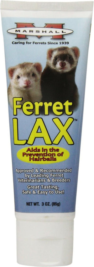 Marshall Lax for the Prevention of Hairballs in Ferrets, 3-oz tube
