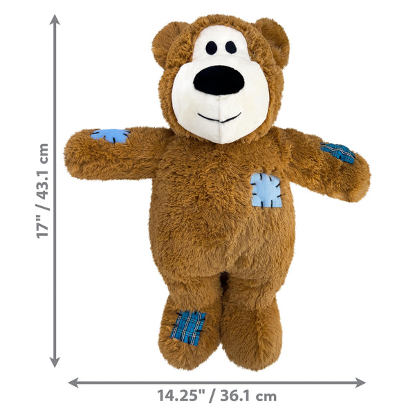 KONG Wild Knots Ours Jouet pour chien, Jumbo, assorti