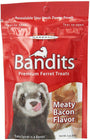 Marshall Bandits Premium Meaty Bacon Flavor Ferret Treats, 3-oz
