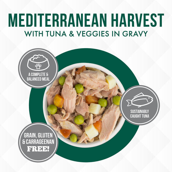 TRULUXE Mediterranean Harvest with Tuna & Veggies in Gravy Wet Cat Food Can