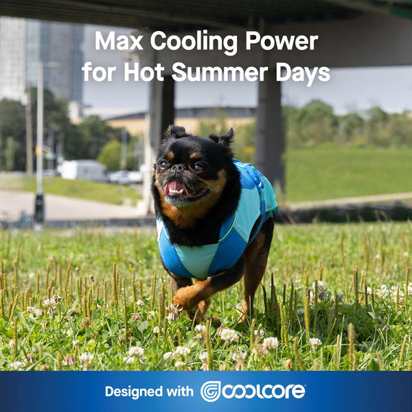 Canada Pooch Max Chill Cooling Vest for Dogs, Blue