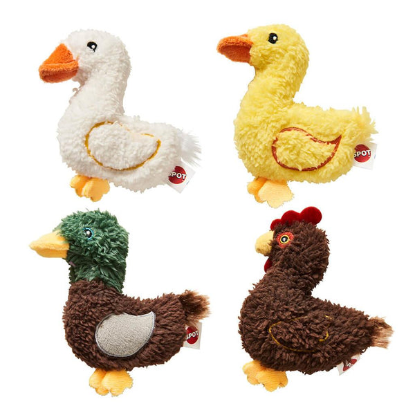 Ethical Spot Jouet pour chat Love the Earth Oiseau de ferme, assortiment