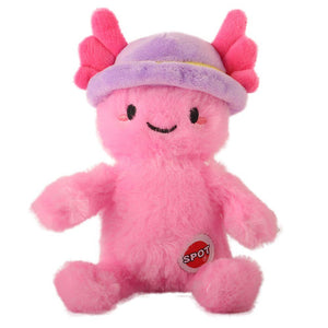 Ethical Spot Axolotl with Hat Dog Toy, Assorted