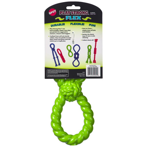 Ethical Spot Play Strong Flex Figure-8 Dog Toy