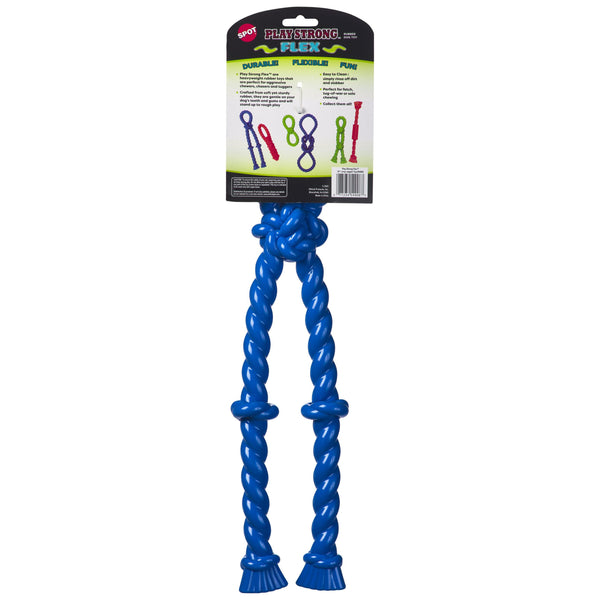 Ethical Spot Play Strong Flex Long Tug Dog Toy