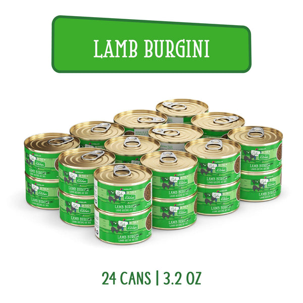 Cats in the Kitchen Lamb Burger-ini Lamb Recipe Au Jus Wet Cat Food Can