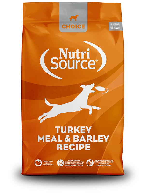 NutriSource Choice Turkey Meal & Barley Dry Dog Food