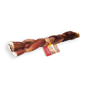 Natural Farm Friandises tressées Power Bully Stick pour chien, 12 pouces