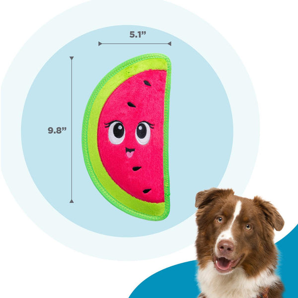 Outward Hound Tough Skinz Jouet pour chien Pastèque, Rouge