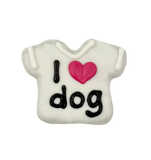 Bosco & Roxy's I Heart Dog T-shirt Dog Treats