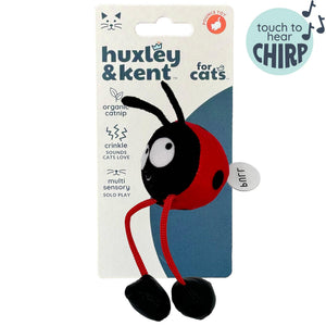 Huxley & Kent Chirpy Ladybug Cat Toy