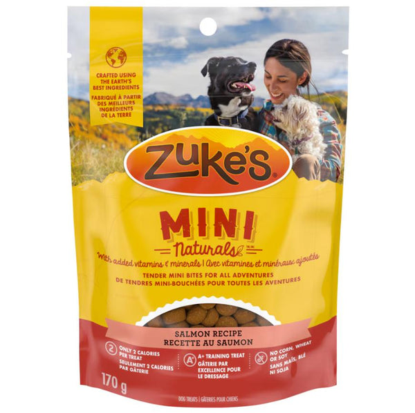 Zuke's Mini Naturals Friandises pour Chiens Recette Saumon (CA)