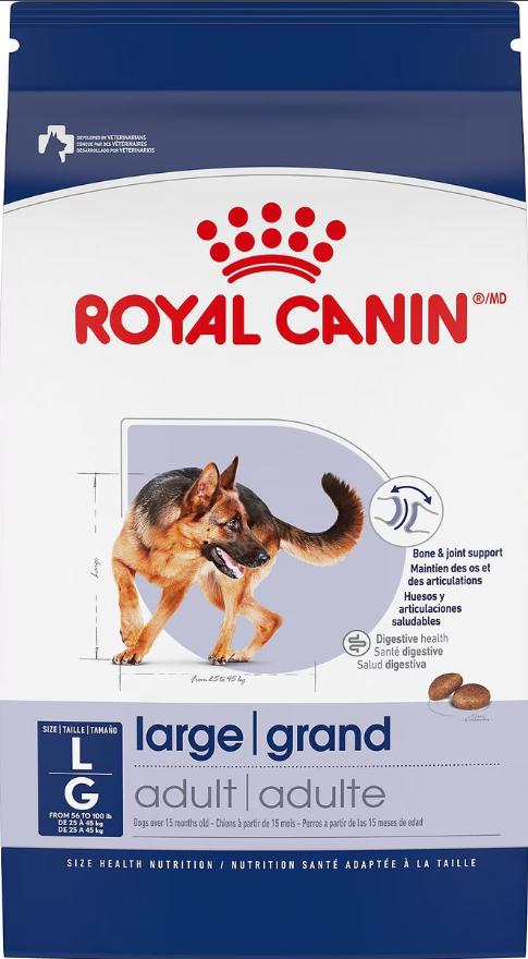 Royal Canin Size Health Nutrition Large Breed Adult Dry Dog Food