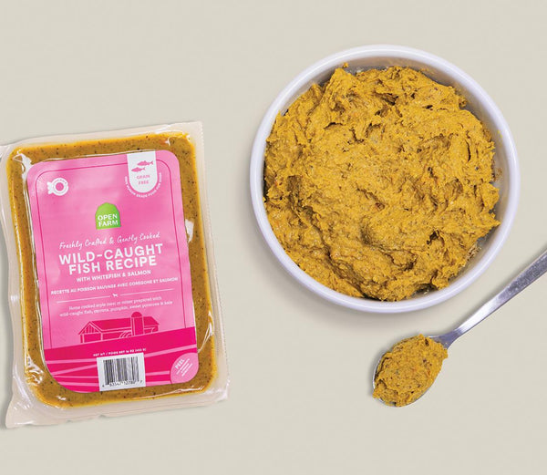 Open Farm Gently Cooked Wild-Caught Fish Grain-Free Frozen Dog Food
