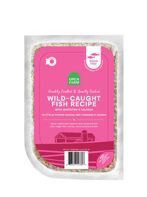 Open Farm Gently Cooked Wild-Caught Fish Grain-Free Frozen Dog Food