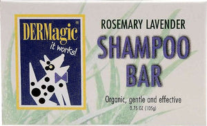 DERMagic Pain de shampoing pour chiens Romarin Lavande, 3.75-oz