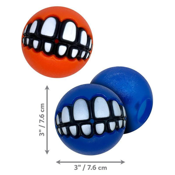 KONG Grinz Ball Jouet pour chien, grand