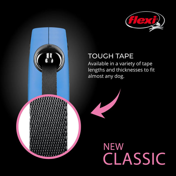 Flexi Laisse rétractable à bande classique New Classic