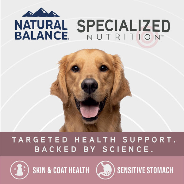 Natural Balance Specialized Nutrition Sensitive Skin & Stomach Salmon & Oatmeal Dry Dog Food