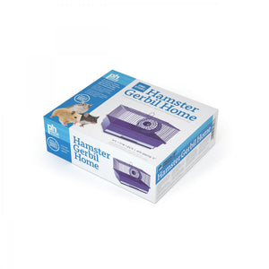Prevue Pet Products One-Story Hamster Gerbil Home, Purple