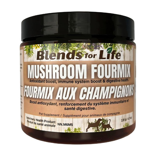 Blends for Life Mushroom Fourmix Dog & Cat Supplement