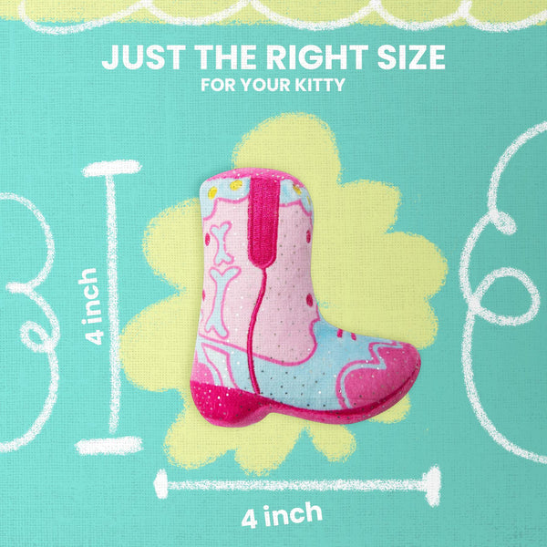 Snugarooz Kitty 2 Boot with Catnip Cat Toy